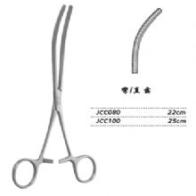 金鍾腸鉗直齒 JCC080 22cm 彎 直齒